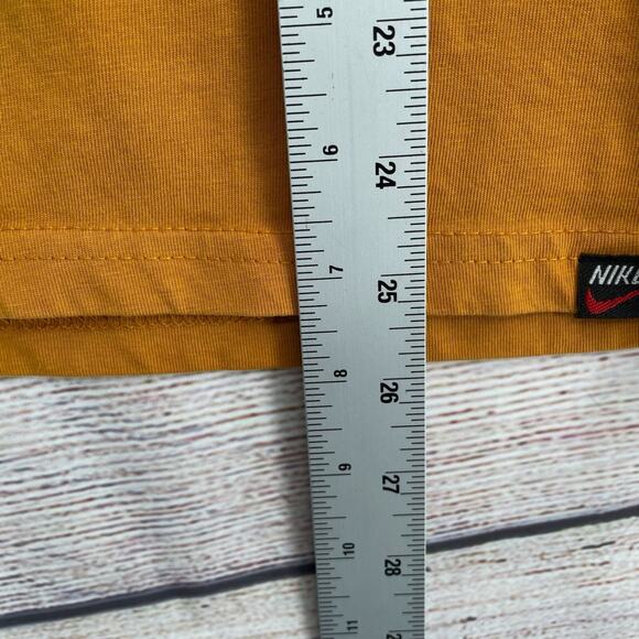 Nike Pluto Embroidered Short Sleeve T-Shirt Women's Size Small‎ Rust - Picture 10 of 10